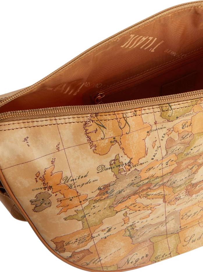 Alviero Martini 1A Classe Tracolla Mezzaluna Grande Geo Soft C S008 6001 Col 0010 Natural